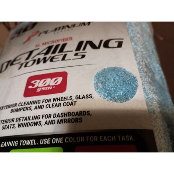 Machimpex Platinum XL Microfiber 14" x 16" Detailing Towels 30 Count #MPX-226314 - Picture 4 of 7